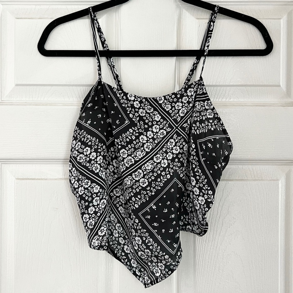 COPY - B.P. Bandana Tie Back Top